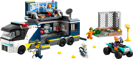60418 LEGO® City Policijas Mobilās Kriminālās Laboratorijas Auto 