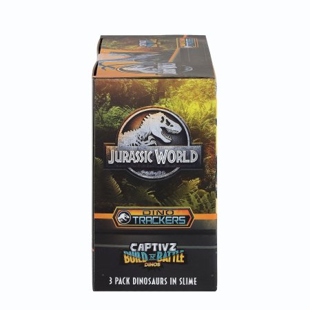 "CAPTIVZ g?otu ola ar dinozaura fig?ru ""Jurassic Dino Trackers"", 3 iepakojumi, JW-DT-SE3P" 