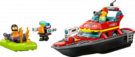 60373 LEGO® City Ugunsdzēsēju-glābēju kuģis 60373