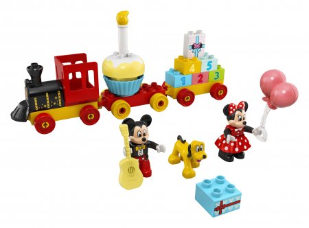 10941 LEGO® DUPLO® Disney™ Mikipeles un Minnijas dzimšanas dienas vilciens 10941