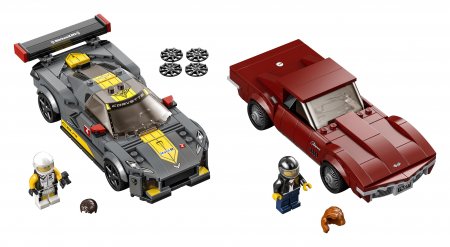 76903 LEGO® Speed Champions Chevrolet Corvette C8.R Race Car un 1968 Chevrolet Corvette 76903