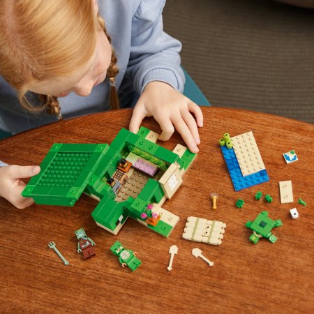 21254 LEGO®  Minecraft Bruņurupuču Pludmales Māja 