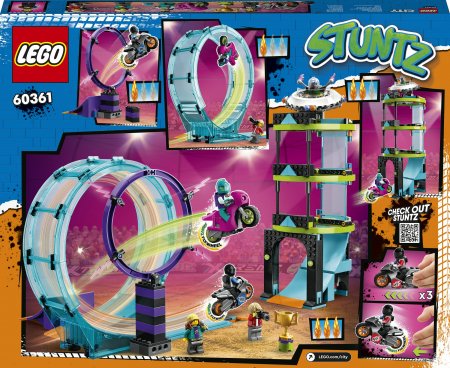 60361 LEGO® City Nepārspējamais kaskadieru izaicinājums 60361