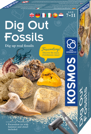 KOSMOS eksperimentu komplekts Dig Out Fossils, 1KS616922 1KS616922