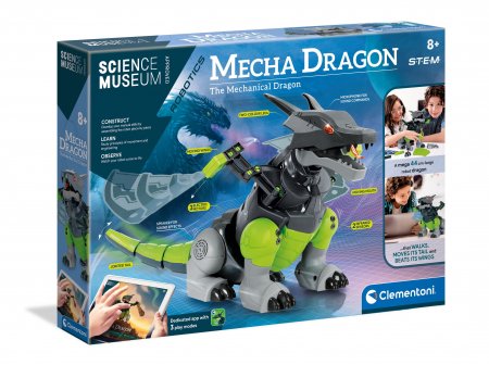 CLEMENTONI ROBOTIC robots-konstruktors Mecha Dragon (LT, LV, EE), 61529BL 61529BL
