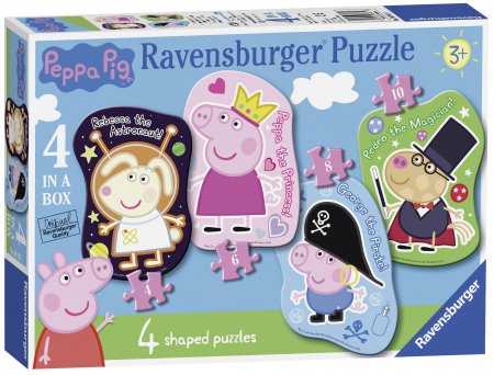 RAVENSBURGER puzle Peppa Pig 4/6/8/10gab., 06981 06981