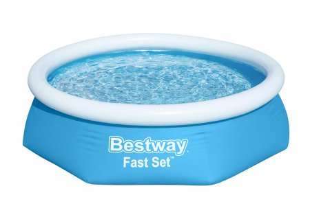 BESTWAY  baseina komplkets Pool Fast, 2.44m x 0.61m, 57448 57448