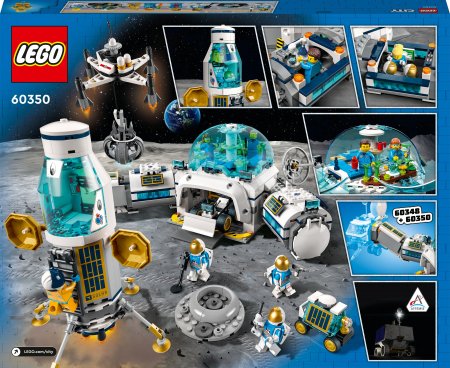 60350 LEGO® City Space Port Mēness izpētes bāze 60350