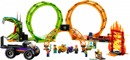 60339 LEGO® City Stunt Triku arēna ar divām cilpām 60339