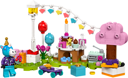 77046 LEGO® Animal Crossing™ Julian dzimšanas dienas svinības 