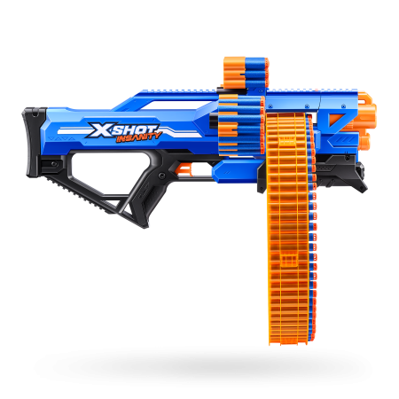 X-SHOT rotaļu pistole "Mad Megga Barrel Blaster Insanity", 1. sērija, 36609 