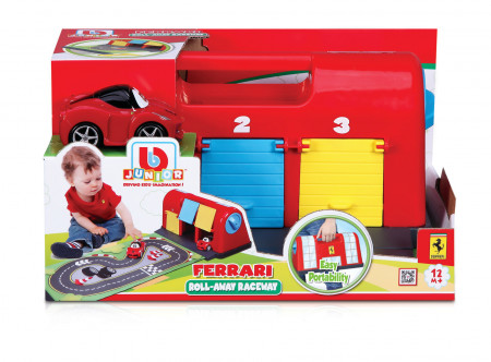 BB JUNIOR mašīna Ferrari ar garāžu, 16-88806 16-88806