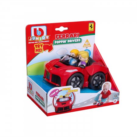 BB JUNIOR car Ferrari Poppin' Drivers, 16-81006 16-81006