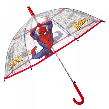 PERLETTI caurspīdīgs lietussargs Spiderman 45/8, 75388 75388