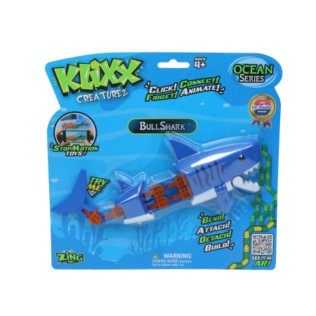 ZING "KLIXX SEA CREATUREZ" salokāmi jūras radījumi, sortiments, KX300/KX310/KX320/KX330 