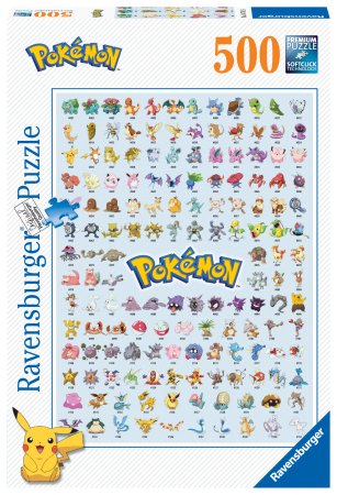 "RAVENSBURGER puzle ""Pokemon"", 500 gab., 14781" 14781