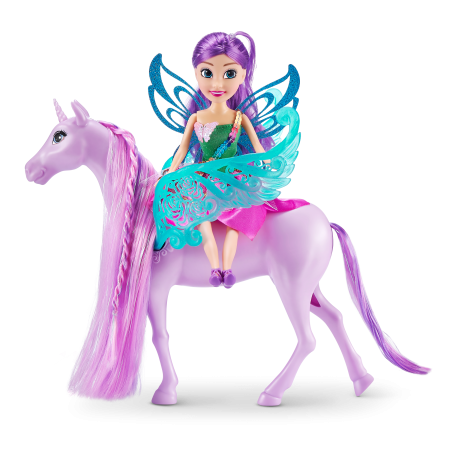 SPARKLE GIRLZ leļļu rotaļu komplekts - Feja ar zirgu, 100413 