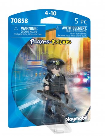 PLAYMOBIL PLAYMO-FRIENDS Policists, 70858 70858