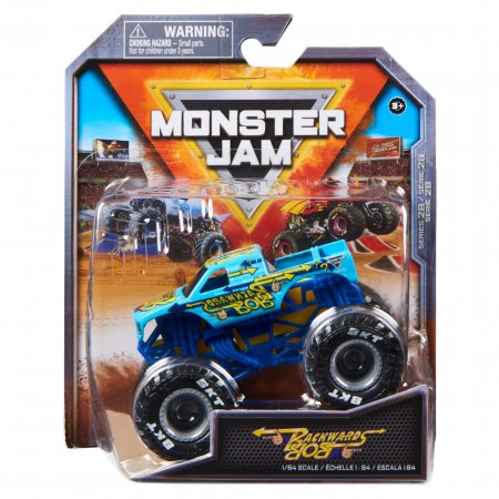 MONSTER JAM 1:64 monster truck Backward Bob Retro, 6066655 6066655