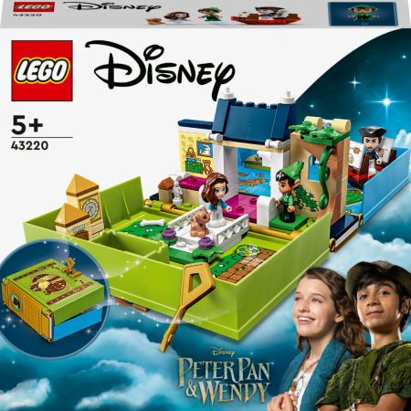 43220 LEGO® Disney™ Specials Pītera Pena un Vendijas piedzīvojumu pasaku grāmata 43220