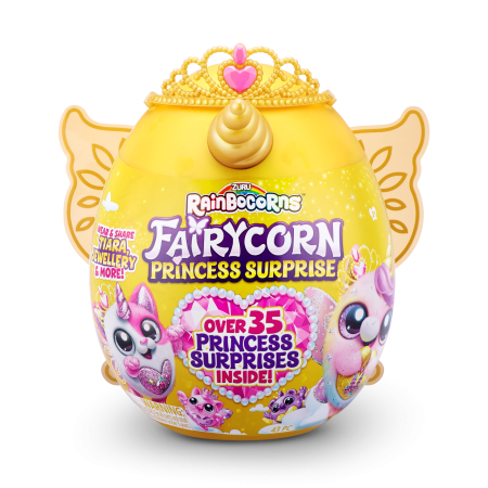 RAINBOCORNS plīša rotaļlieta ar piederumiem "Fairycorn Princess", 6 sērija, 9281 9281