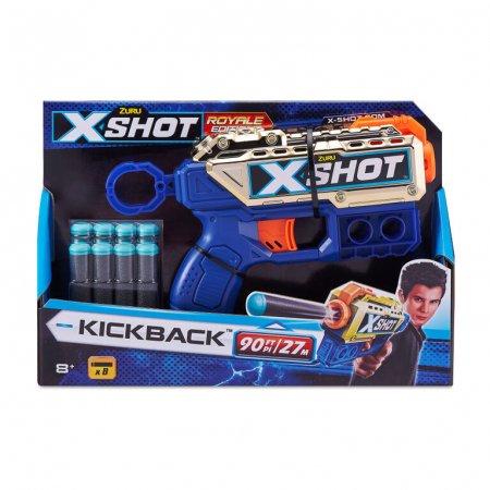 XSHOT rotaļu pistole Excle Kickback Golden, 36477 36477