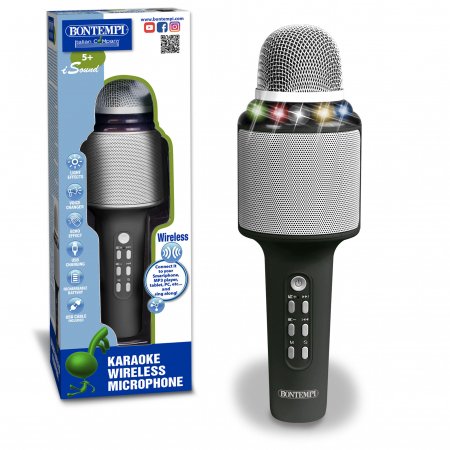 BONTEMPI karaokes bezvada mikrofons, 48 5010 48 5010