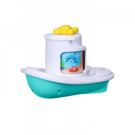 BB JUNIOR bath toy Splash 'N Play Music Tugboat, 16-89024 16-89024