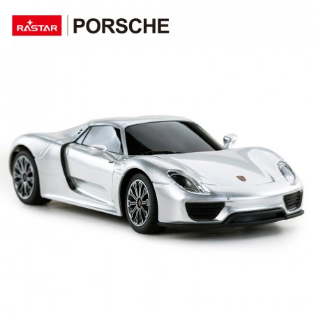 RASTAR rādiovadāms auto Porsche 1:24 918 Spyder, 71400 71400