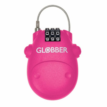 GLOBBER slēdzene, rozā, 532-110 532-110