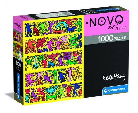 "CLEMENTONI puzle ""Keith Harings"", 1000 gab., 39755" 39755