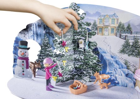 PLAYMOBIL COUNTRY Adventes kalendārs Christmas Sleigh Ride, 71345 