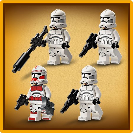 75372 LEGO® Star Wars ™ Clone Trooper™ Un Battle Droid™ Kaujas Paka 