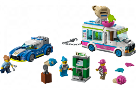 60314 LEGO® City Police Policijas pakaļdzīšanās saldējuma busiņam 60314