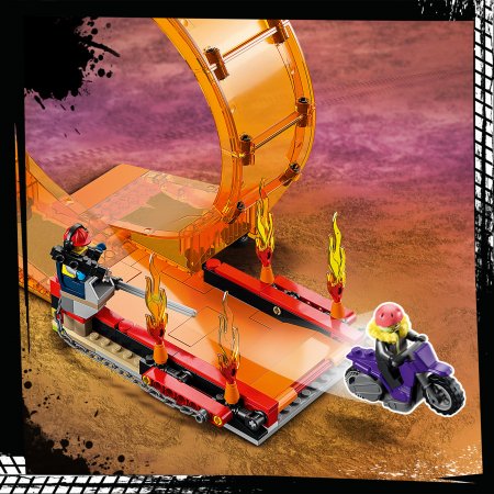 60339 LEGO® City Stunt Triku arēna ar divām cilpām 60339