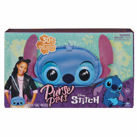 PURSE PETS interaktīvā soma Disney Stitch, 6067400 6067400