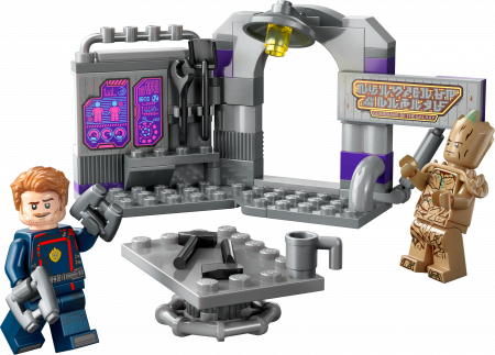 76253 LEGO® Super Heroes Marvel Galaktikas sargu galvenā mītne 76253