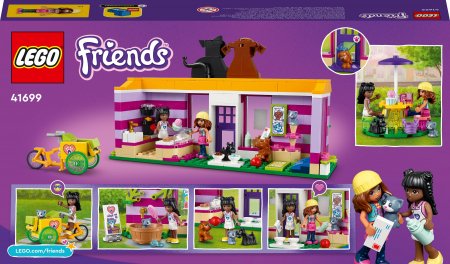 41699 LEGO® Friends Mājdzīvnieku adoptēšanas kafejnīca 41699
