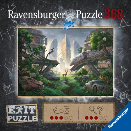 "RAVENSBURGER puzles ""IZEJA: Desolated City"", 368 gab., 17121" 17121