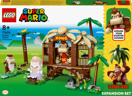 71424 LEGO® Super Mario™ Donkey Kong namiņš kokā: paplašinājuma maršruts 71424