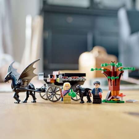 76400 LEGO® Harry Potter™ Cūkkārpas rati un testrāli 76400