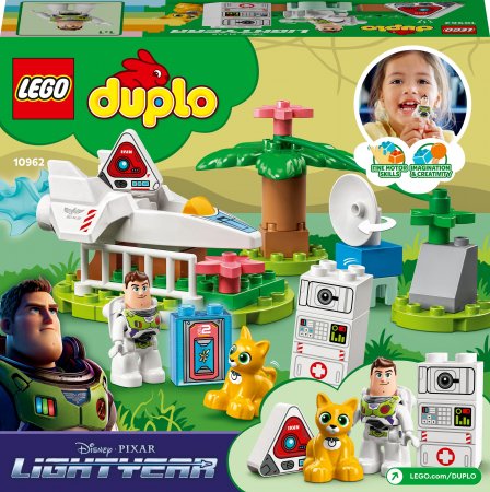 10962 LEGO® DUPLO® Disney™ Baza Gaismasgada starpplanētu misija 10962