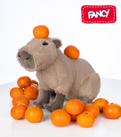 FANCY plīša rotaļlieta Kapibara 34cm, KAPI1 KAPI1