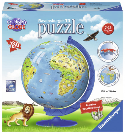 RAVENSBURGER puzle Children`s globe 180pcs., 3384 3384
