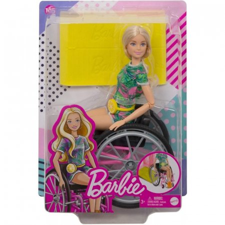 BARBIE Fashionistas lelle ratiņkrēsls, GRB93 GRB93
