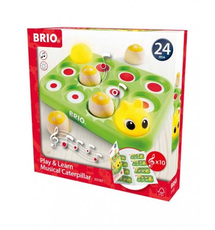 BRIO muzikālā rotaļlieta Caterpillar, 30189 30189
