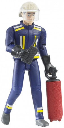  BRUDER rotaļu figūriņa ugunsdzēsējs, 60100 60100