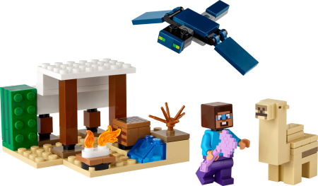 21251 LEGO®  Minecraft Steve Tuksneša Ekspedīcija 