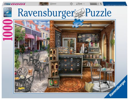 RAVENSBURGER puzle Quaint Café, 1000gab., 16805 16805