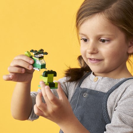 11007 LEGO® Classic Creative Radošie zaļie klucīši 11007